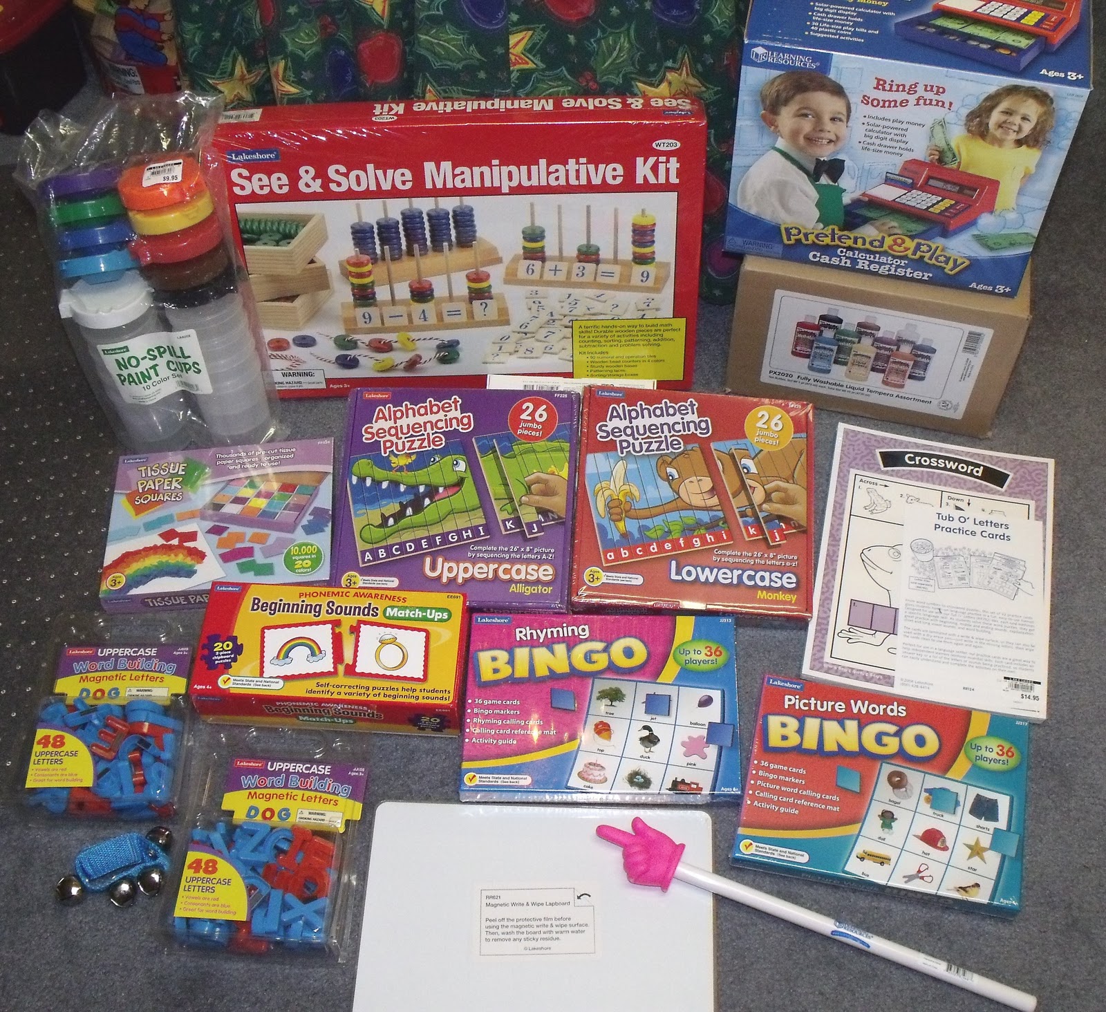 Nurturing Naters with learning activities at home: Lakeshore Learning Shopping Trip II