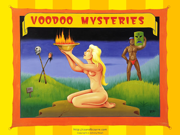 Johnny Meah's Voodoo Mysteries Banner