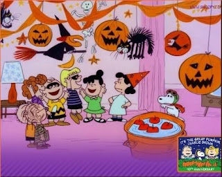 Charlie Brown Halloween Party Wallpaper