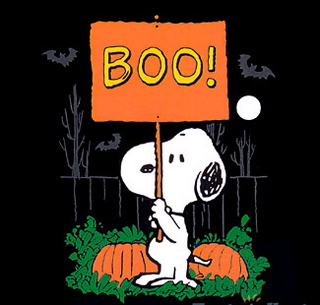 Snoopy Halloween Boo Wallpaper