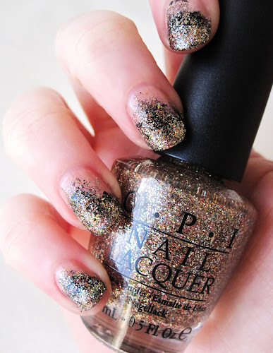 Stippled Glitter Tips Nail Tutorial Makeup Savvy Makeup And Beauty Blog