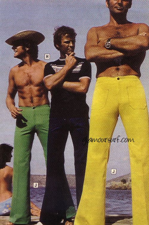 1970s men’s fashion - oh-so pop cultural
