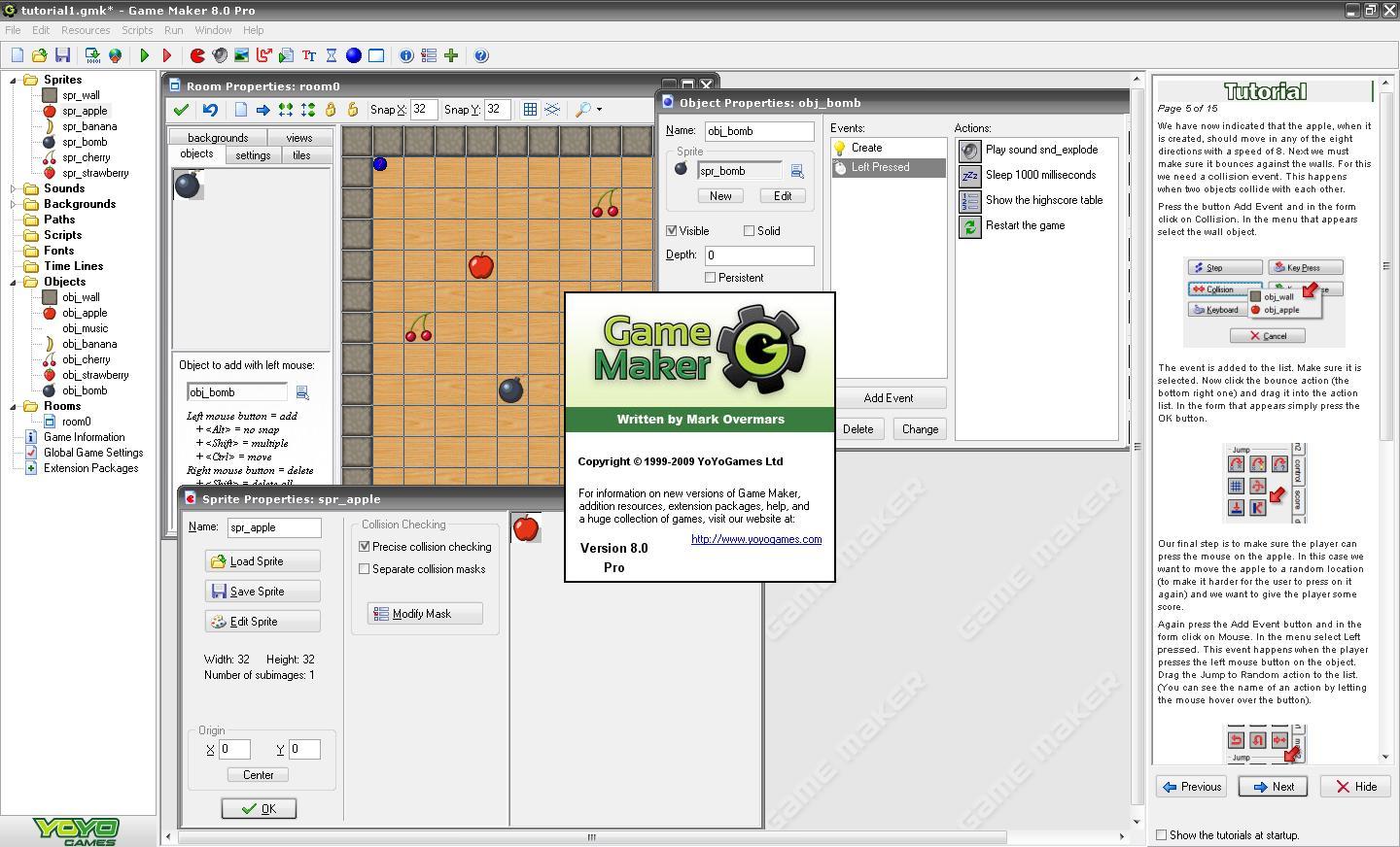 Game Maker 8 Pro [Full] [Crea tus propios videojuegos] Descargas Geek