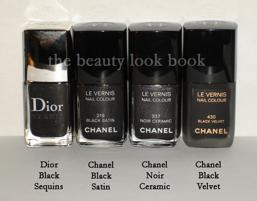 Chanel Le Vernis Black Velvet, Gold Lame & Illusion D'Or - The Beauty Look  Book