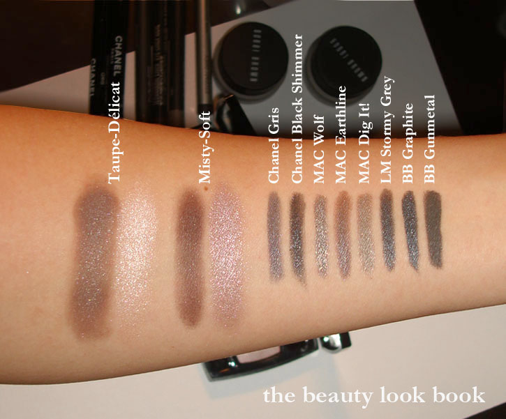 Chanel Taupe-Délicat & Misty-Soft Ombres Contraste Duos & Gris Stylo Yeux -  The Beauty Look Book