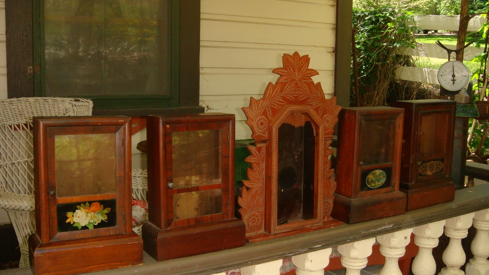 My CobwebPalace Antique Clock Cases