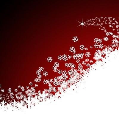 Snowflakes for Christmas download free e-cards wallpapers for Apple iPad