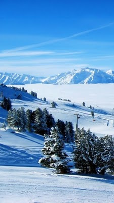 download besplatne pozadine slike za mobitele zima snijeg planine