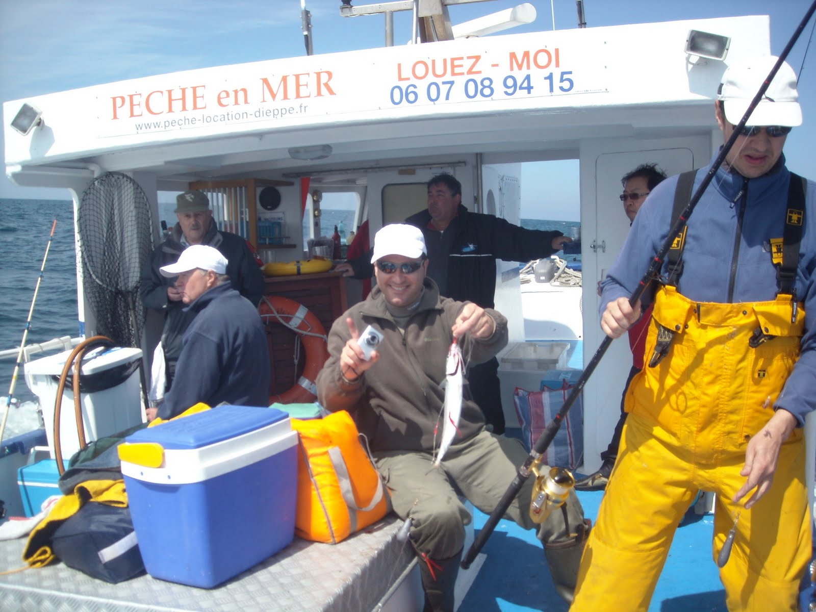 Le closouvert Journée de Pêche en mer à Dieppe Samedi 12 Juin
