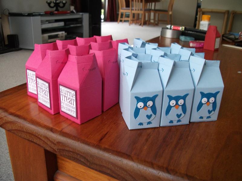 Julia's Cards Mini Milk Cartons