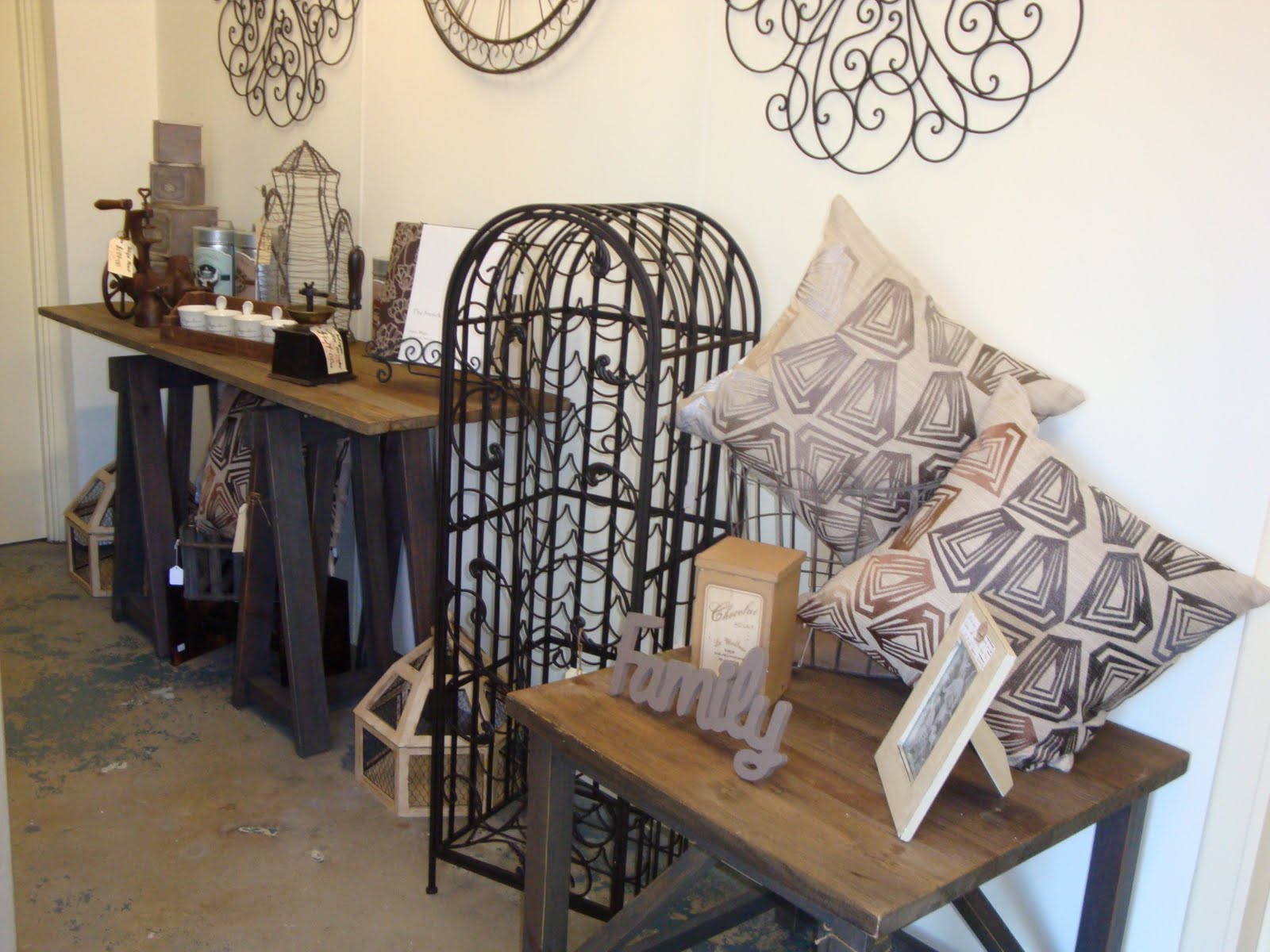 CS Home Decor White washed mango wood furniture............