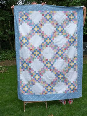 Triple Irish Chain Quilt - Instructions and how to