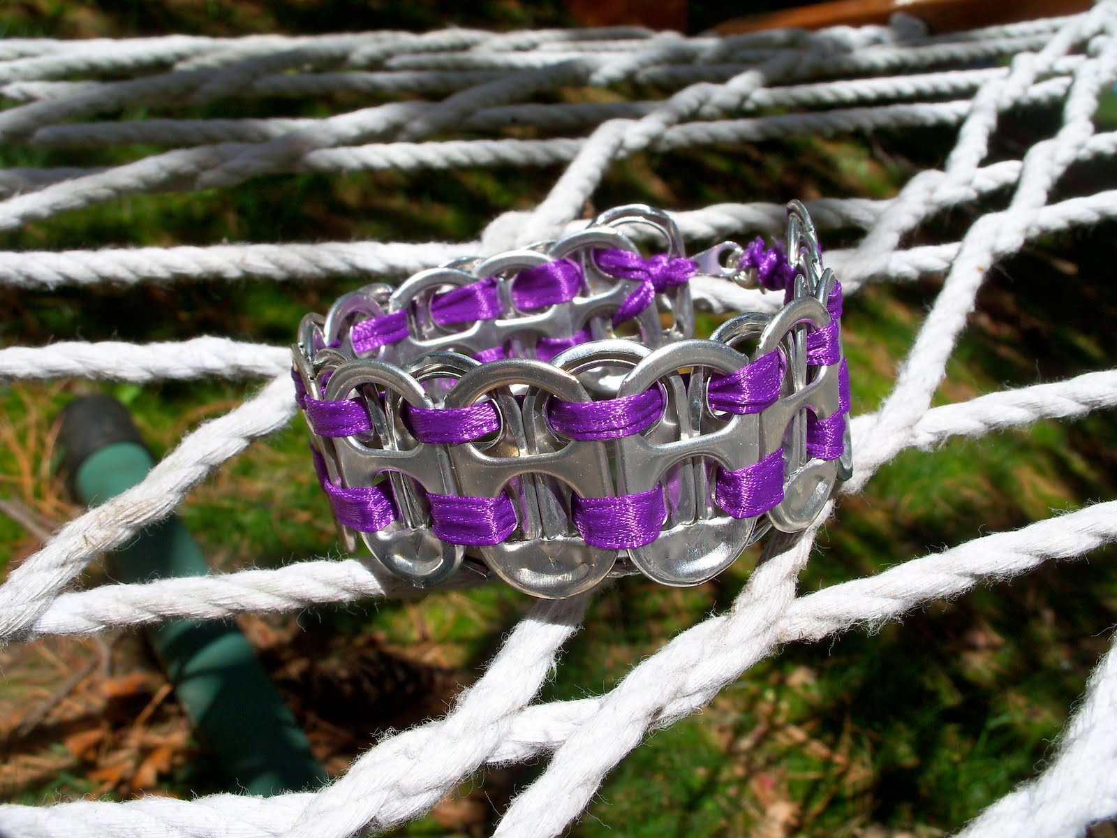 Textiles4you Soda Tab Bracelet