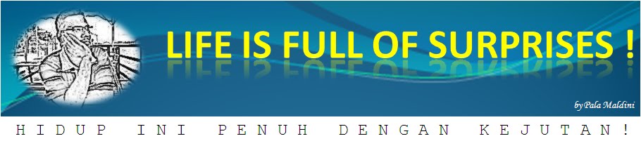 LIFE IS FULL OF SURPRISES !