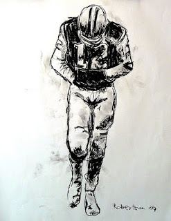 Quarterback, Quarteracks, football images, football art, Joe Namath