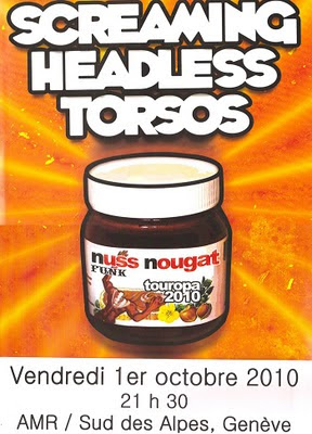 Poster Screaming Headless Torsos 2010