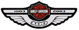 Harley Davidson Logo embedded 