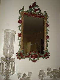 Re-Styled 1960's Plastic Mirror