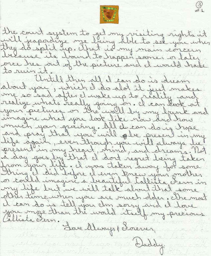 Dear Callista Fern: Letters to Callista Fern 2002