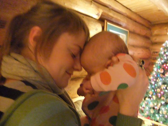 Paige and Auntie Tara having a mind meld!