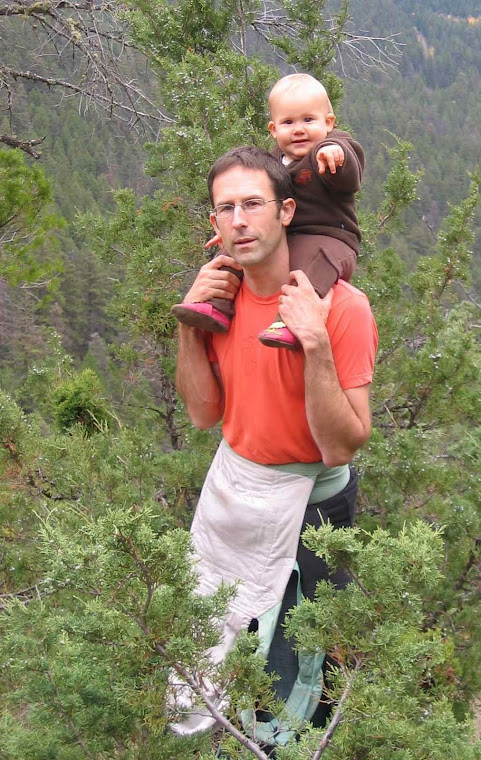 Me and Dad in the trees!