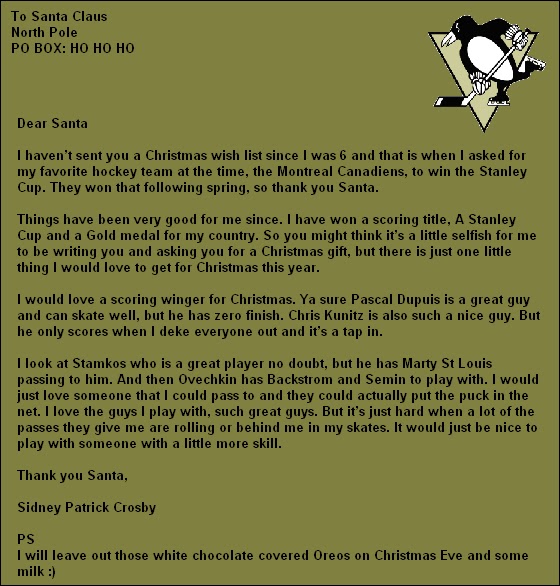 nhl letters