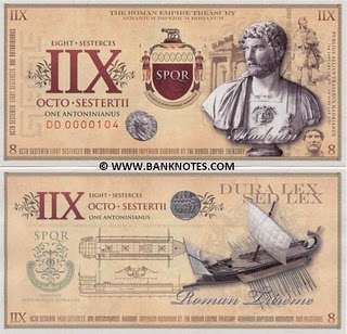 Efomania: Roman Empire Banknotes