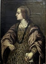 La dama veneciana. Atribuida a Tiziano