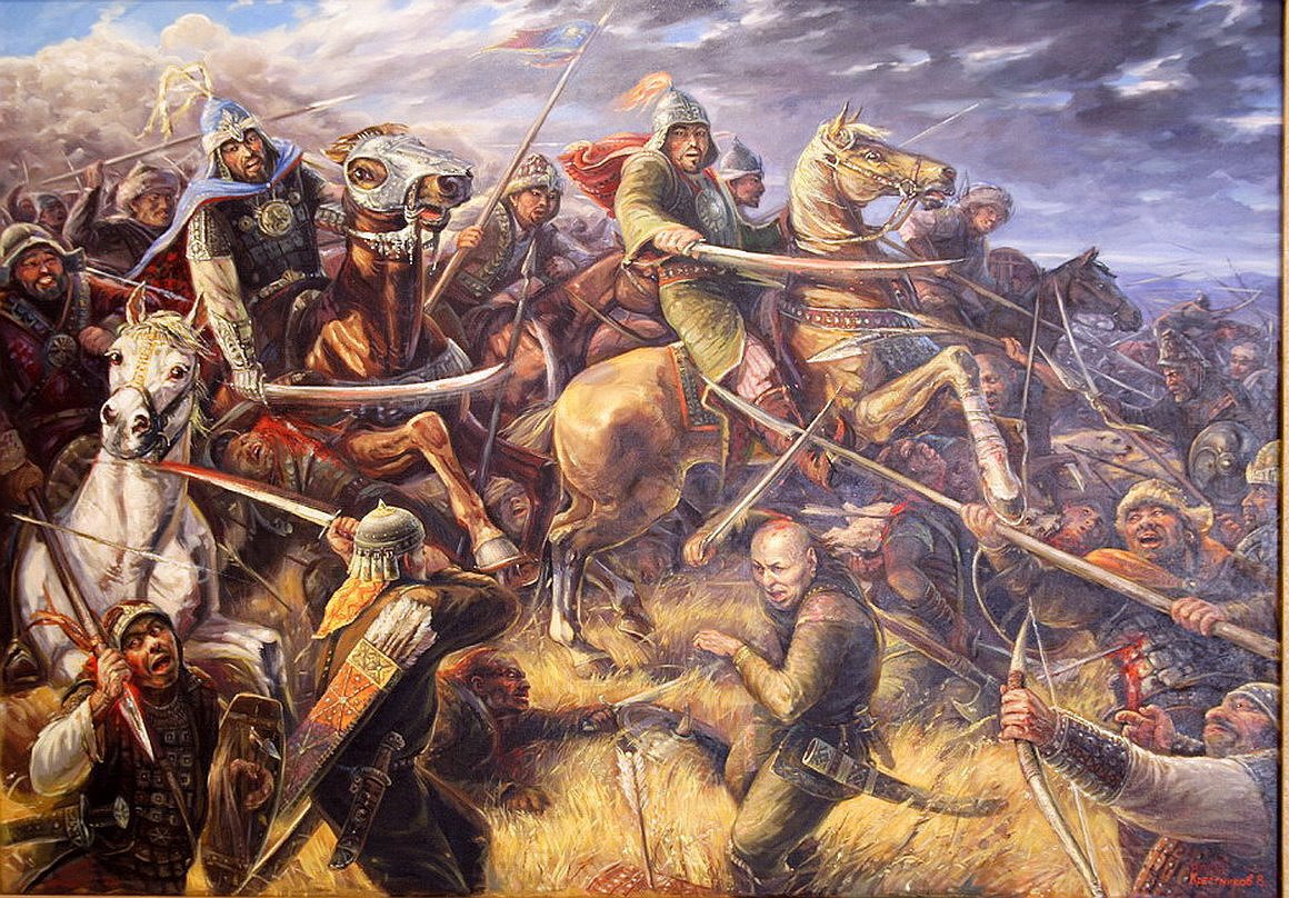 Анракайская битва картина