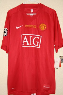 The Football Kit Room: Manchester United 2008 Champions League Final Kit