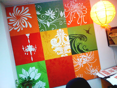 iLoveToCreate Blog: Magnificent wall art by Gloria!