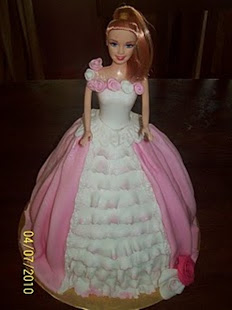 barbie doll cake