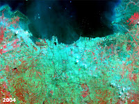 Citra Jakarta dari ruang angkasa