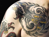 Drachen Tattoo-For Power and Strength
