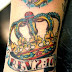 King Crown Tattoo-to get a royal feeling