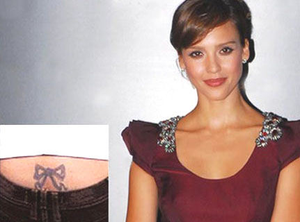 jessica alba tattoo wrist meaning