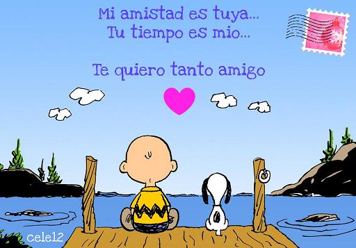 Benditas imágenes: Mi amistad, tu tiempo...