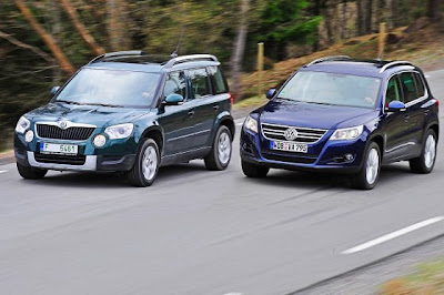 Yeti vs tiguan