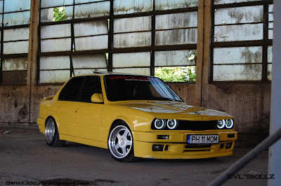 BMW E30 CARS: E30 325i with M-tech body kit