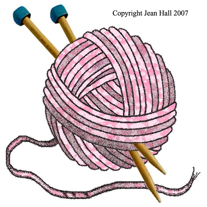 ArtbyJean - Paper Crafts: Knitting wool prints for decoupage ...
