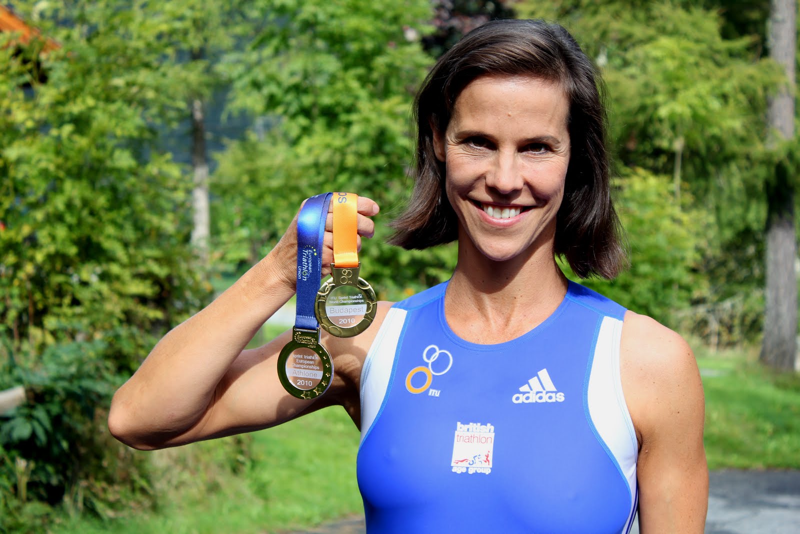 Lisa Roberts Triathlon World Champs, Budapest Goal achieved after a