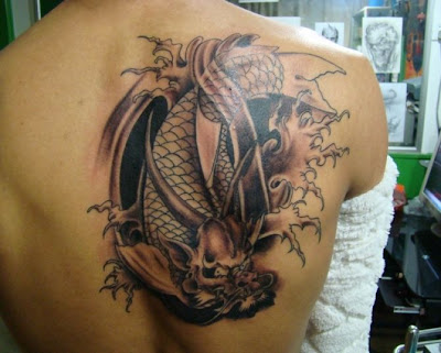 Koi Tattoo Label: 3d Dragon tattoo