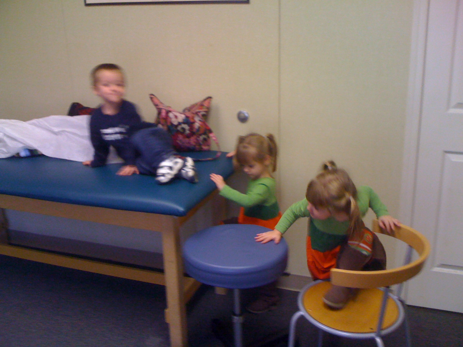 Wilke Quads 3 year old checkup