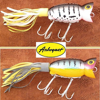 Vintage Hula Popper Green Frog Topwater Crankbait Lure ~ As-Is ~ See