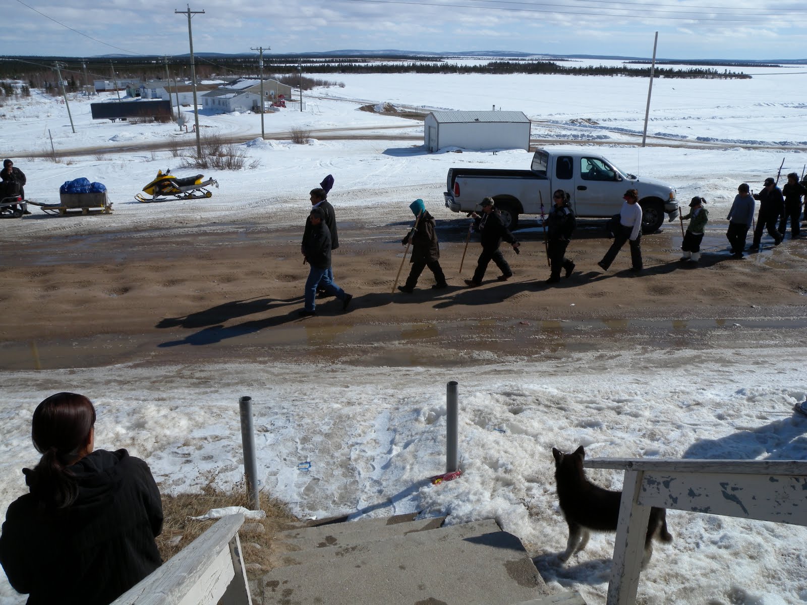 Reflections of a northern missionary Easter 2010 at Lac Brochet, April 14