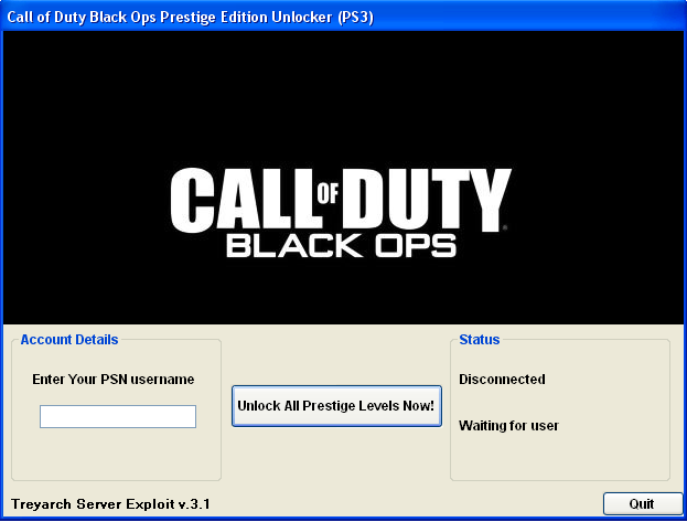Call Of Duty Black Ops 2 Prestige Hack Ps3 Storage of hacks, cracks and keygens: Call of Duty Black Ops Prestige