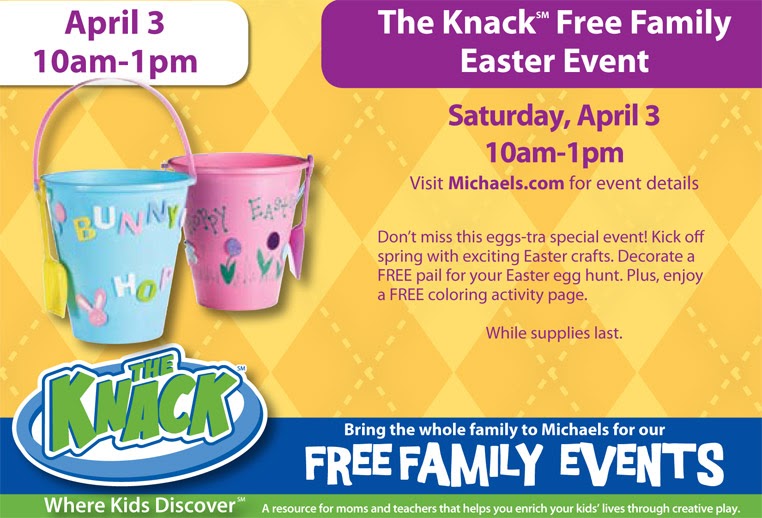 Barbara S Beat Kids Can Decorate A Free Easter Pail At Michaels