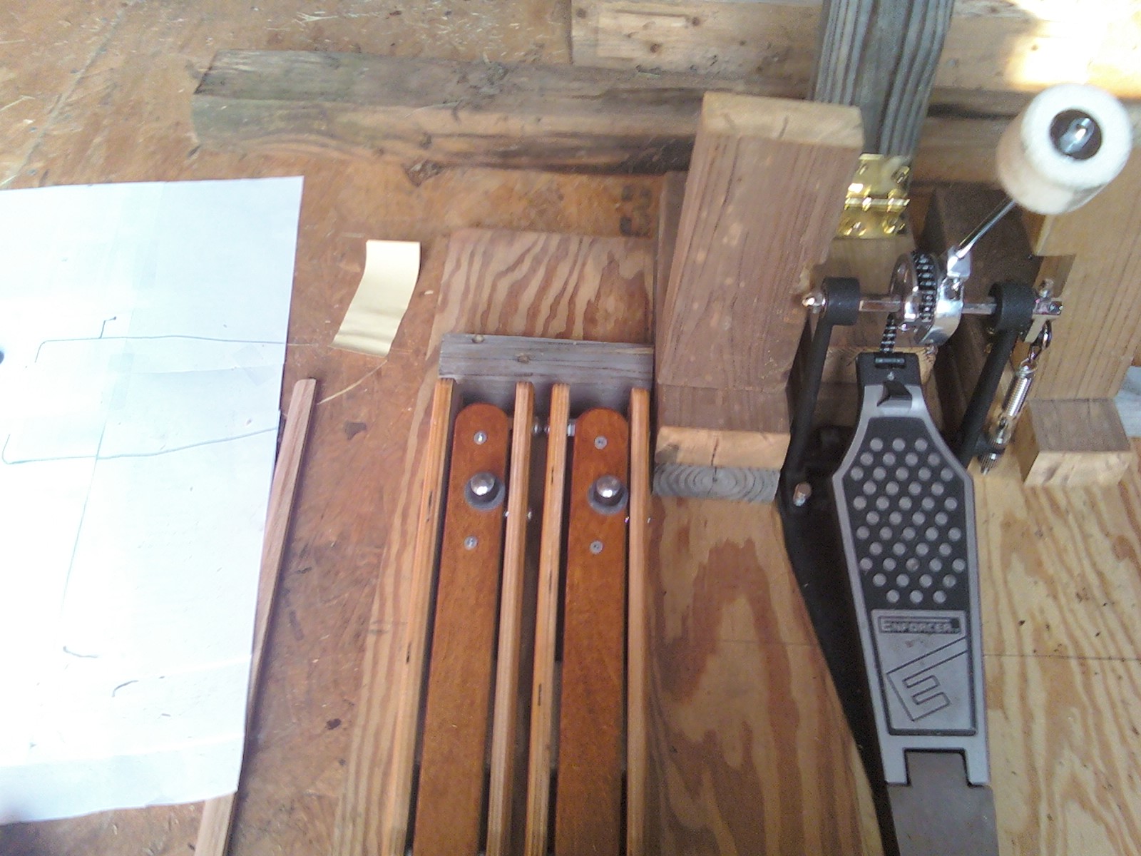 How I Built A Suitcase Bass Drum with Farmer Foot Drum Cymbals Milo