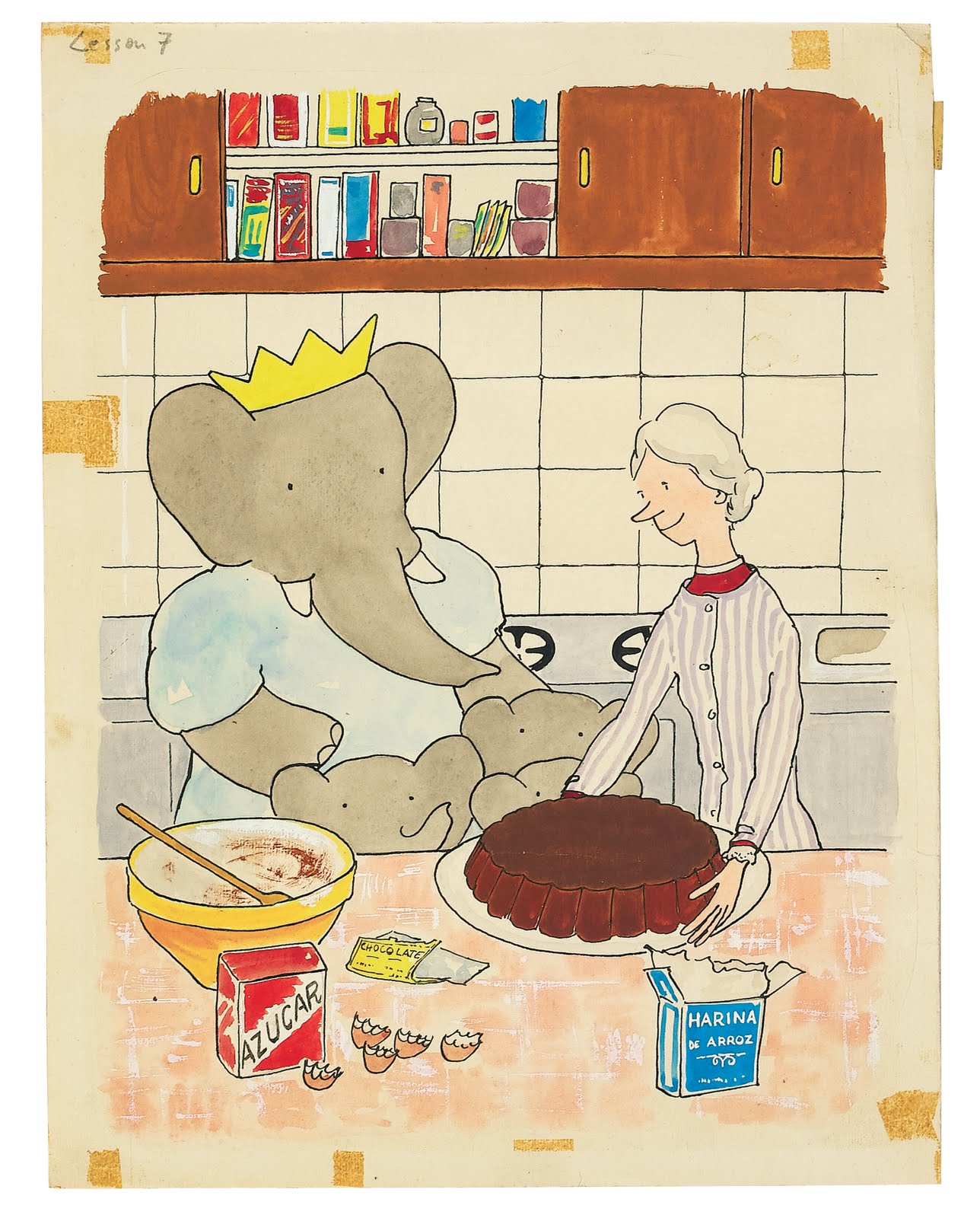 Swann Auction Galleries Babar in Español