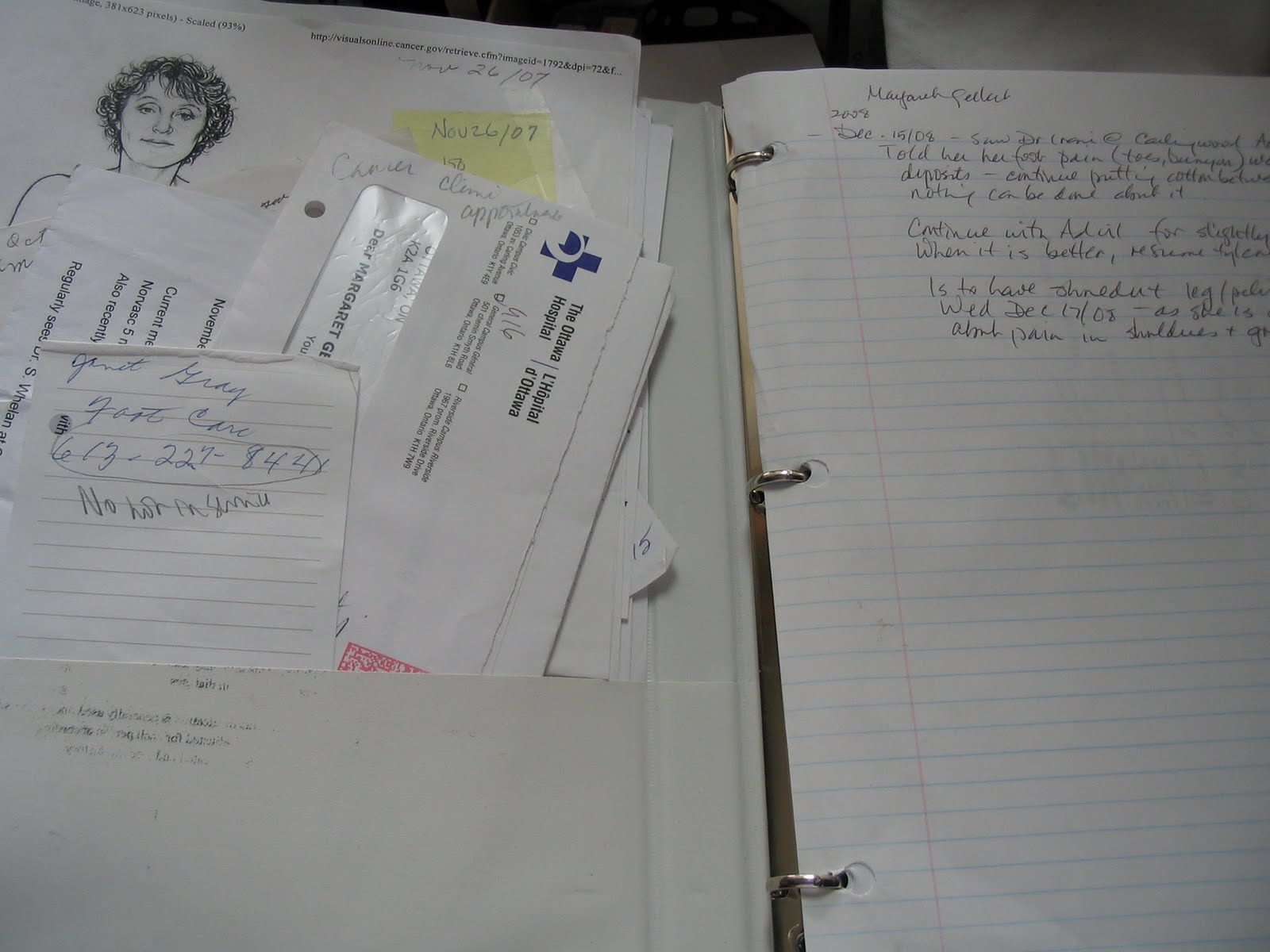 Marlene's Space Keeping Medical Records